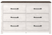 Gerridan White/Gray Dresser - DMV FurnitureDresser