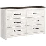 Gerridan White/Gray Dresser - DMV FurnitureDresser