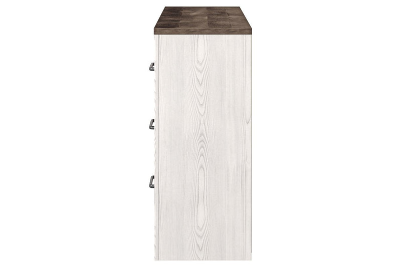 Gerridan White/Gray Dresser - DMV FurnitureDresser