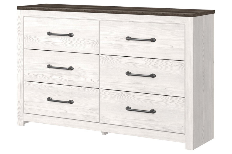 Gerridan White/Gray Dresser - DMV FurnitureDresser