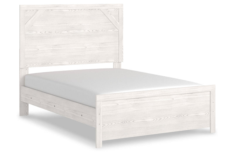 Gerridan White/Gray Full Panel Bed - DMV FurnitureFull Bed