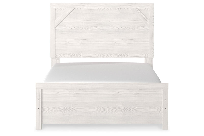 Gerridan White/Gray Full Panel Bed - DMV FurnitureFull Bed
