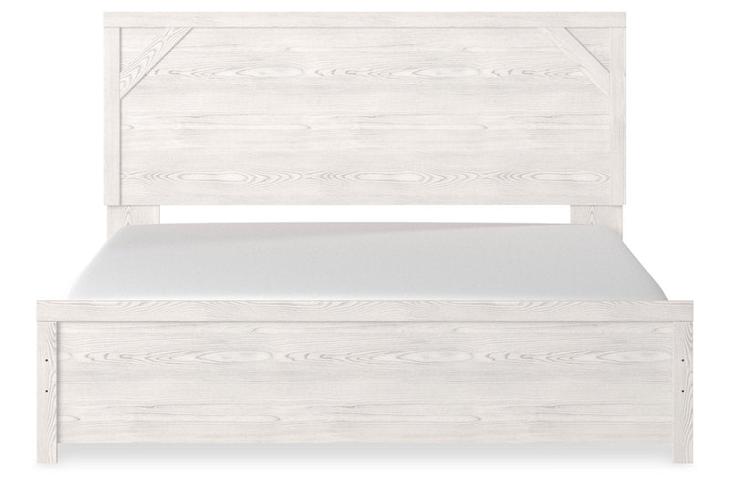 Gerridan White/Gray King Panel Bed - DMV FurnitureKing Bed