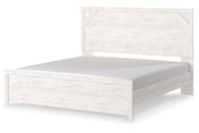 Gerridan White/Gray King Panel Bed - DMV FurnitureKing Bed