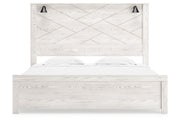 Gerridan White/Gray King Panel Bed - DMV FurnitureKing Bed