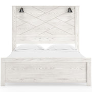 Gerridan White/Gray Lighted Panel Bedroom Set - DMV FurnitureBedroom Set