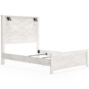 Gerridan White/Gray Lighted Panel Bedroom Set - DMV FurnitureBedroom Set