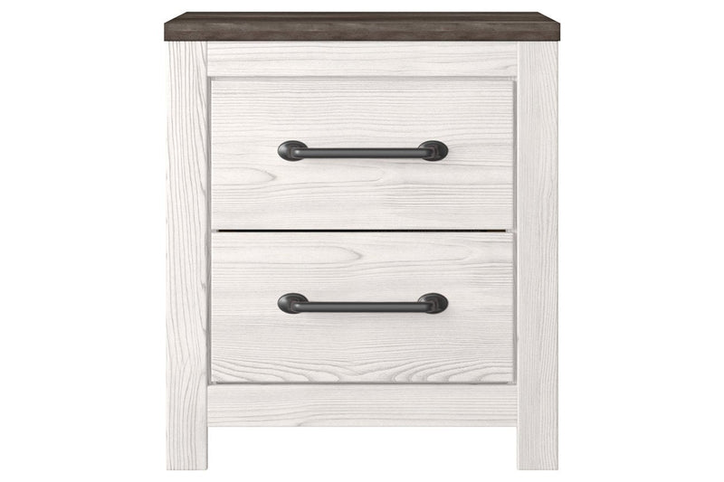 Gerridan White/Gray Nightstand - DMV FurnitureNightstand