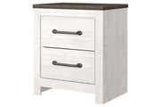 Gerridan White/Gray Nightstand - DMV FurnitureNightstand