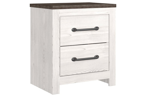 Gerridan White/Gray Nightstand - DMV FurnitureNightstand