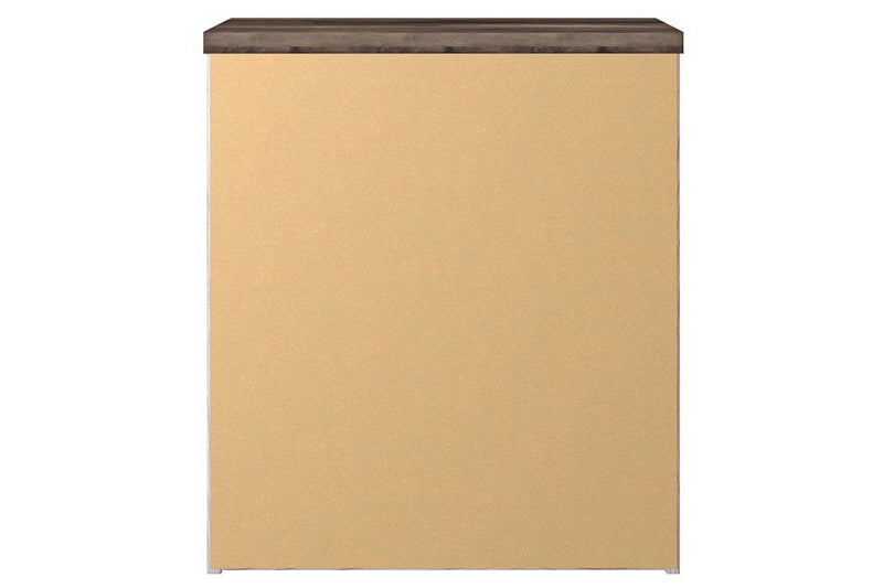 Gerridan White/Gray Nightstand - DMV FurnitureNightstand