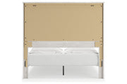 Gerridan White/Gray Queen Panel Bed - DMV FurnitureQueen Bed