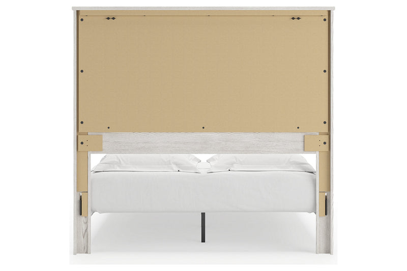 Gerridan White/Gray Queen Panel Bed - DMV FurnitureQueen Bed
