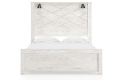 Gerridan White/Gray Queen Panel Bed - DMV FurnitureQueen Bed