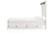 Gerridan White/Gray Queen Panel Bed - DMV FurnitureQueen Bed