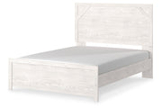 Gerridan White/Gray Queen Panel Bed - DMV FurnitureQueen Bed