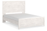 Gerridan White/Gray Queen Panel Bed - DMV FurnitureQueen Bed