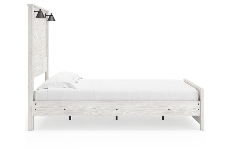 Gerridan White/Gray Queen Panel Bed - DMV FurnitureQueen Bed
