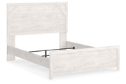 Gerridan White/Gray Queen Panel Bed - DMV FurnitureQueen Bed