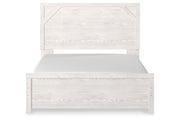 Gerridan White/Gray Queen Panel Bed - DMV FurnitureQueen Bed