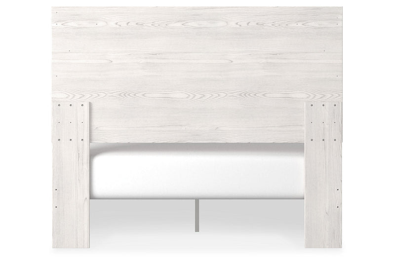 Gerridan White/Gray Queen Panel Bed - DMV FurnitureQueen Bed