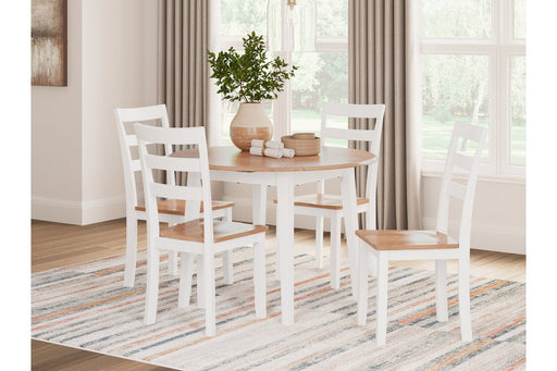 Gesthaven Dining Table and 4 Chairs - DMV FurnitureDining Room Set