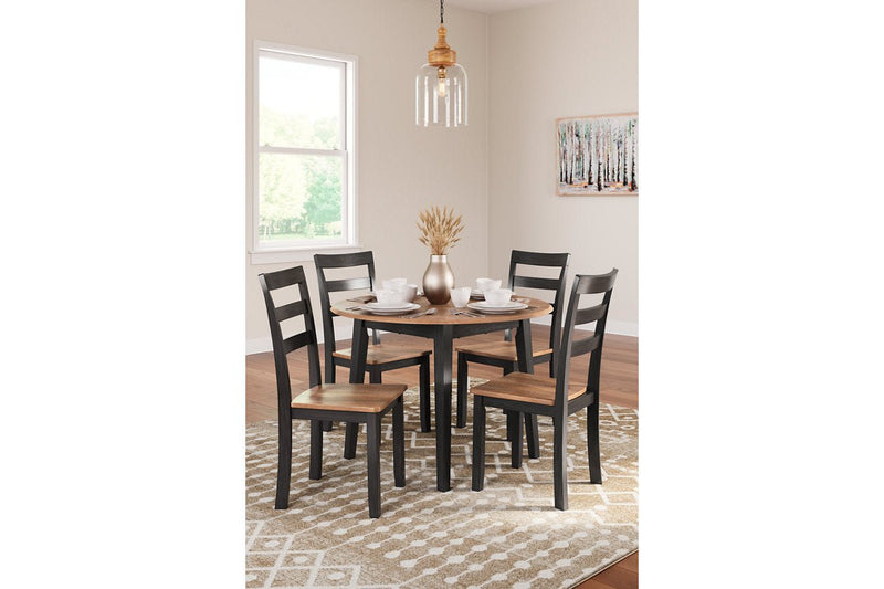 Gesthaven Dining Table and 4 Chairs - DMV FurnitureDining Room Set