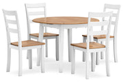 Gesthaven Dining Table and 4 Chairs - DMV FurnitureDining Room Set