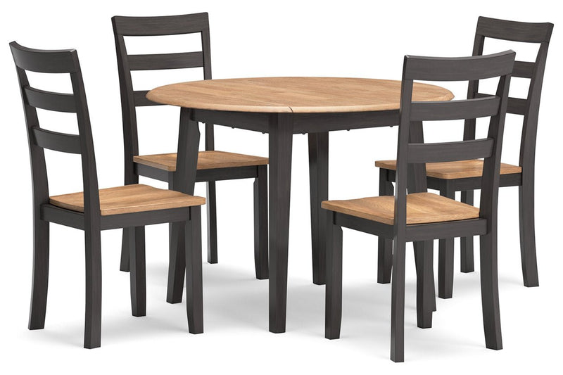 Gesthaven Dining Table and 4 Chairs - DMV FurnitureDining Room Set