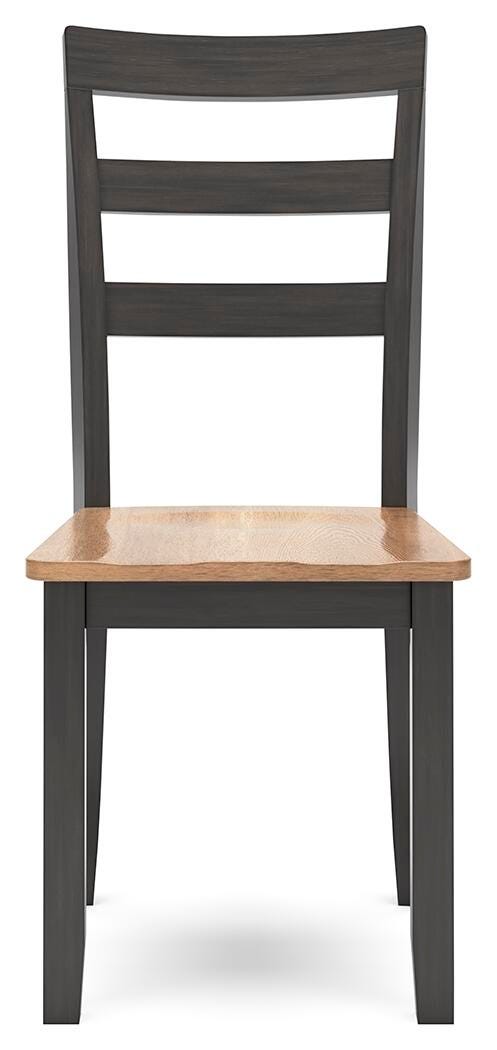 Gesthaven Natural/Brown Dining Chair (Set of 2) - D396-01X2