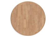 Gesthaven Natural/Blue Dining Table and 2 Chairs - DMV FurnitureDining Room Set