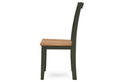 Gesthaven Natural/Green Dining Table and 2 Chairs - DMV FurnitureDining Room Set