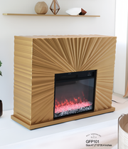 GFP101 GOLDEN LEAF FIREPLACE - 210000007817