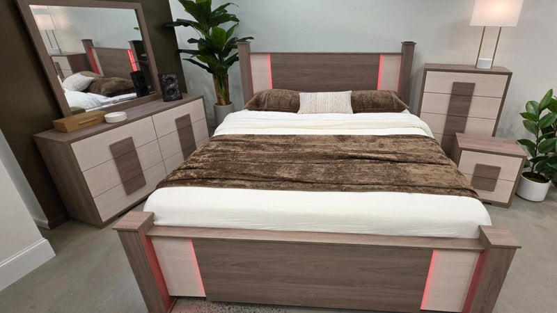 Gigi King 5 Pc Bedroom Set - Gigi King 5 Pc Bedroom Set