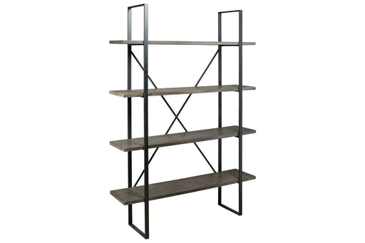 Gilesgrove Black/Gray Bookcase - DMV FurnitureBookcases