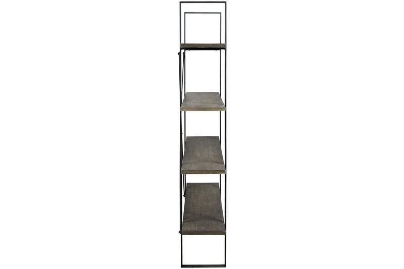 Gilesgrove Black/Gray Bookcase - DMV FurnitureBookcases
