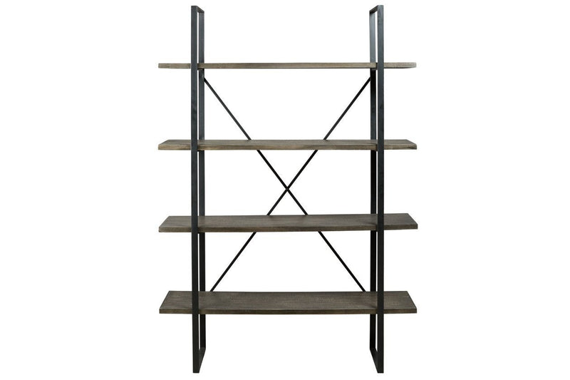 Gilesgrove Black/Gray Bookcase - DMV FurnitureBookcases
