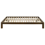 Gislen Queen Easy Assembly Wood Platform Bed Walnut - 316028WALQ