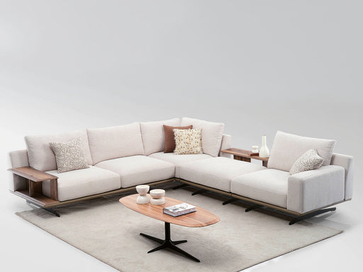 Giza Sectional Sofa in Cream - 200-ELI-GIZ-VNT-01-S