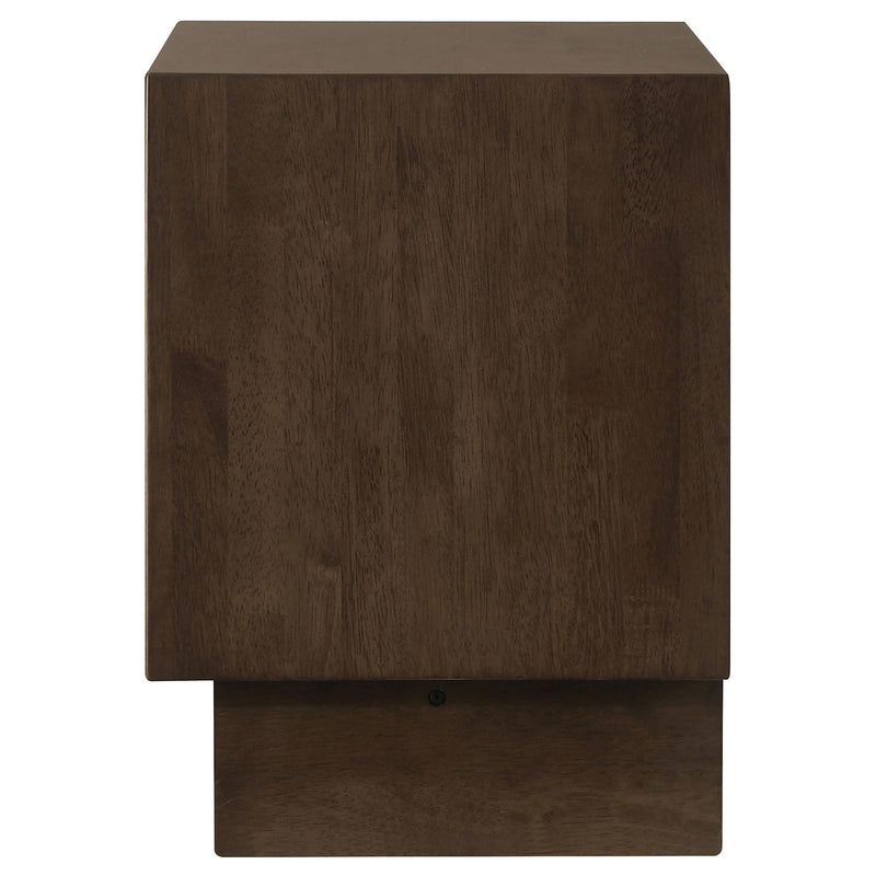 Glenwood 2-drawer Nightstand Bedside Table Warm Brown - 225012