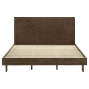 Glenwood 48-inch Eastern King Platform Panel Bed Warm Brown - 225011KE