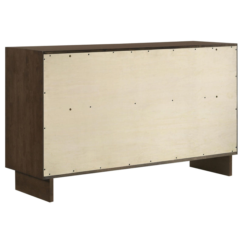 Glenwood 5-piece Eastern King Bedroom Set Warm Brown - 225011KE-S5
