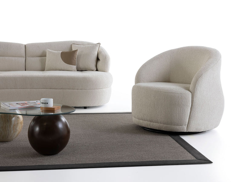 Gloria Chair in Cream - 200-ZEN-GLO-CRE-B