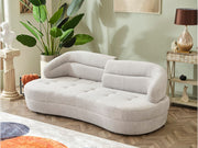 Gloria Convertible Sofa Cream in Cream - 101-GLO-MIL04-3