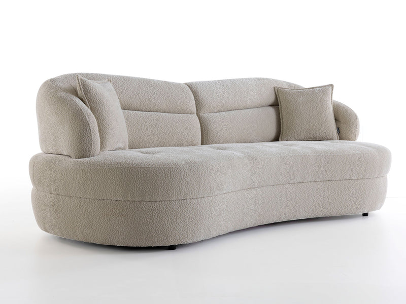 Gloria Convertible Sofa in Cream - 200-ZEN-GLO-CRE-3