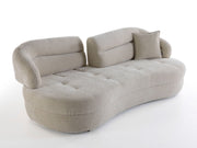 Gloria Convertible Sofa in Cream - 200-ZEN-GLO-CRE-3