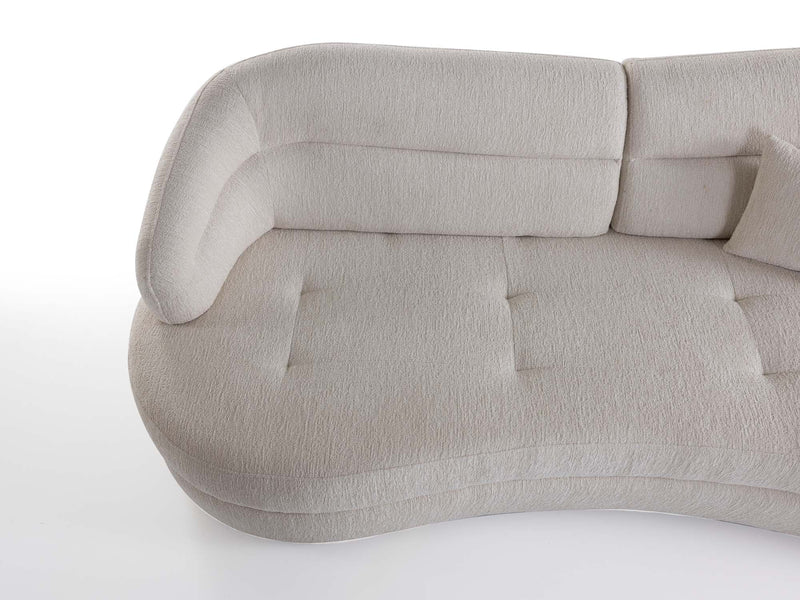 Gloria Convertible Sofa in Cream - 200-ZEN-GLO-CRE-3