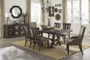 Gloversville Brown Extendable Dining Set - DMV FurnitureDining Room Set