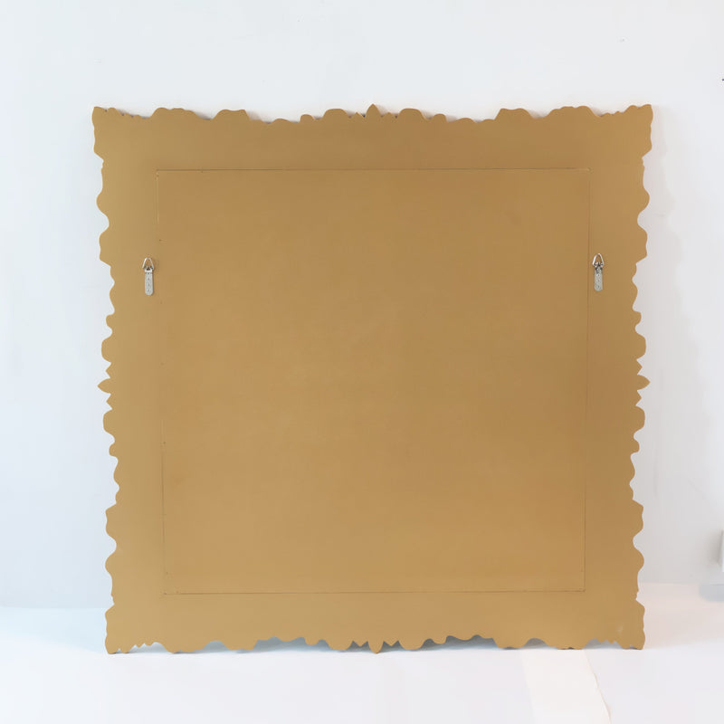 GMR102 GOLDEN LEAF WALL MIRROR - 210000007820
