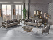 Gokce Chair Grey in Grey - 101-GOK-E54635502-B
